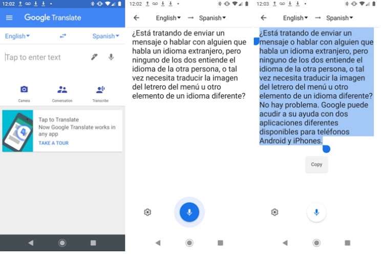 google-translate-translate speech
